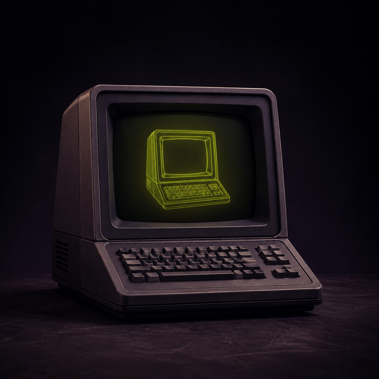 Editorial illustration for The AI was helping build the next AI.